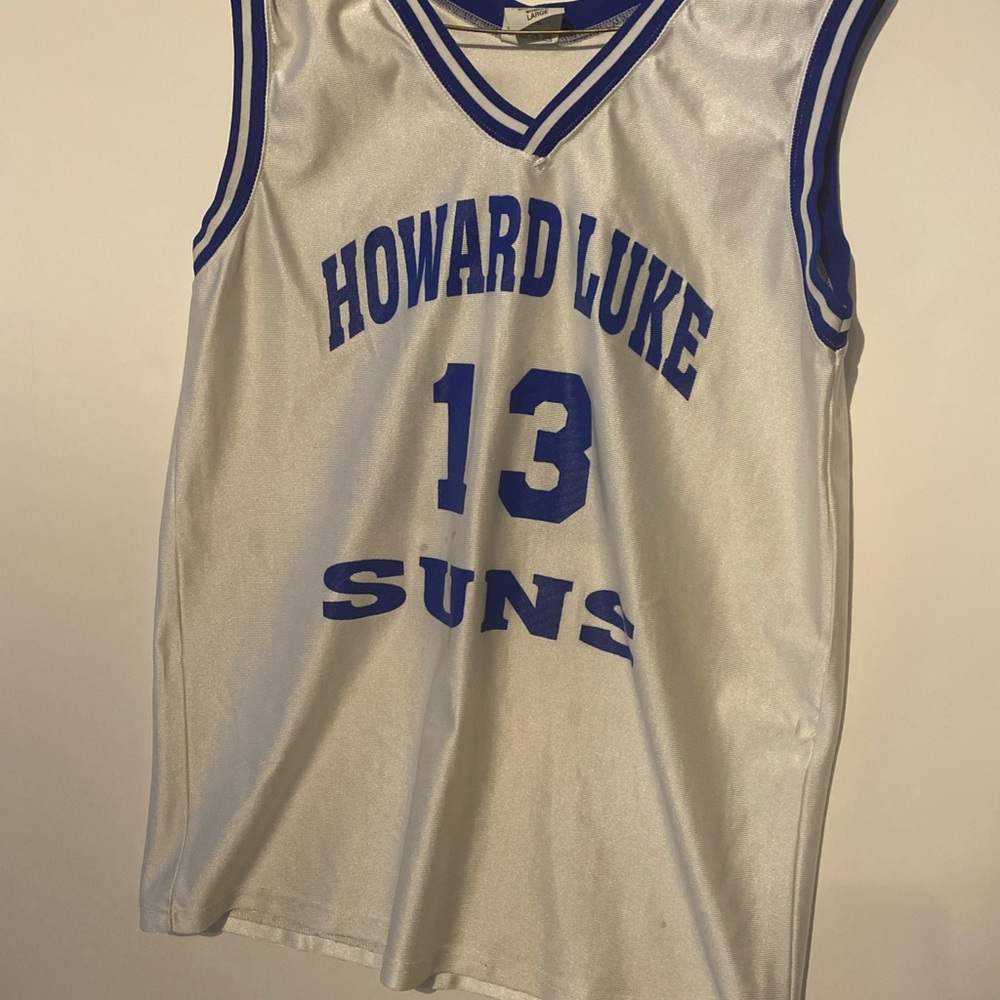Vintage Womens Howard Luke Basketball Jersey Size Large